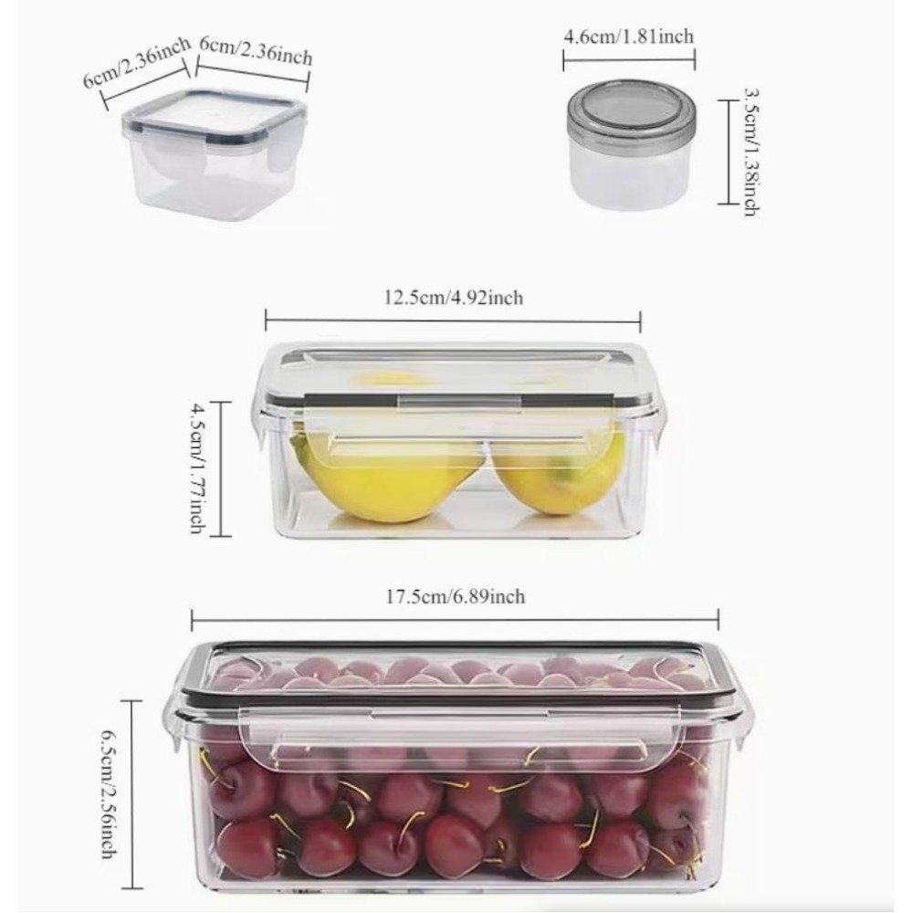 حاويات تخزين طعام شفافة من 4 ق - مراجعة Food Storage Canister وسعره